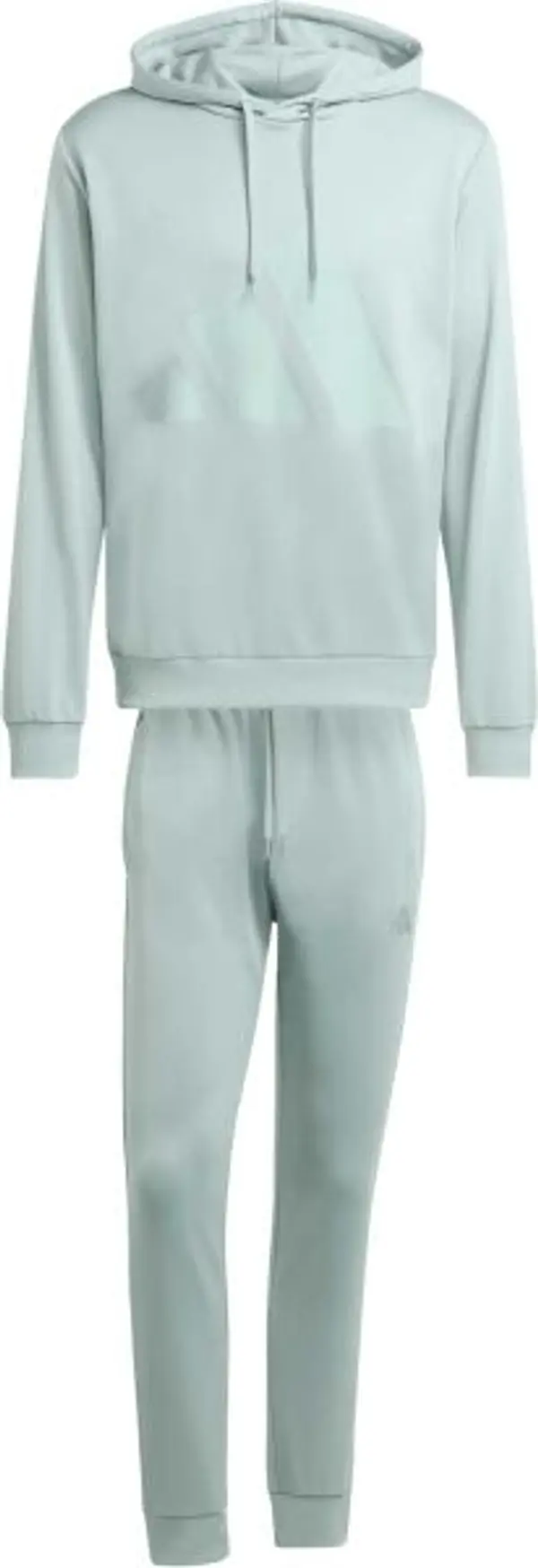 adidas adidas M BL FT HD TS Мъжки спортен екип, светло-зелено, размер XXL