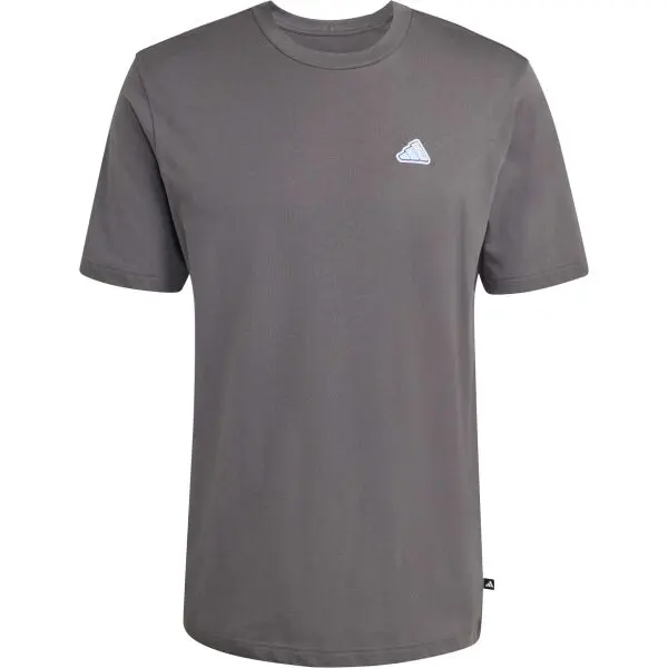 adidas adidas M C ICON TEE Мъжка тениска, сиво, размер XXXL