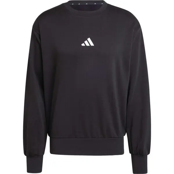 adidas adidas M FEEL COZY SWEAT Мъжки суичър, черно, размер