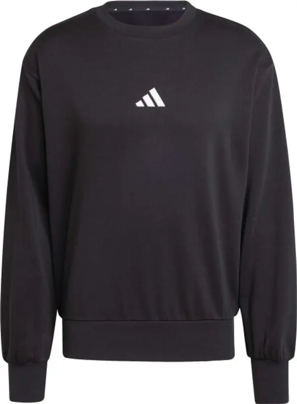 Adidas adidas M FEEL COZY SWEAT Мъжки суичър, черно, размер