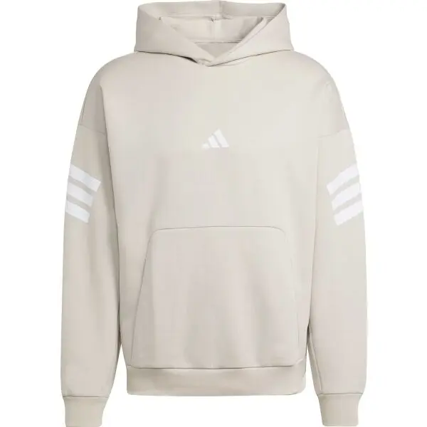 adidas adidas M FUTURE ICONS 3-STRIPES HD Мъжки суитшърт, бежово, размер