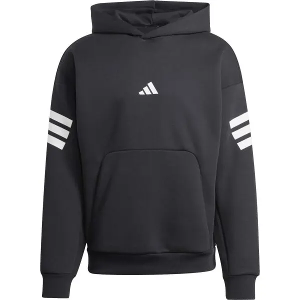 Adidas adidas M FUTURE ICONS 3-STRIPES HD Мъжки суитшърт, черно, размер