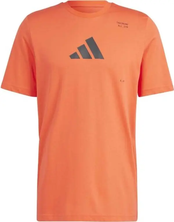 adidas adidas M TRAINING CAT G T Мъжка спортна тениска, оранжево, размер