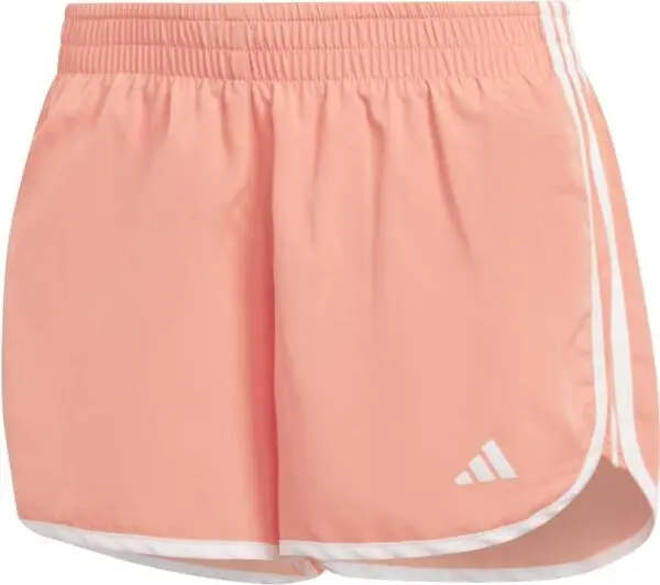 adidas adidas M20 SHORT Дамски шорти за бягане, цвят сьомга, размер XS 4"