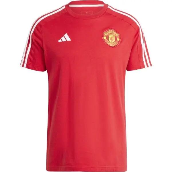 adidas adidas MANCHESTER UNITED FC DNA TEE Мъжка тениска, червено, размер