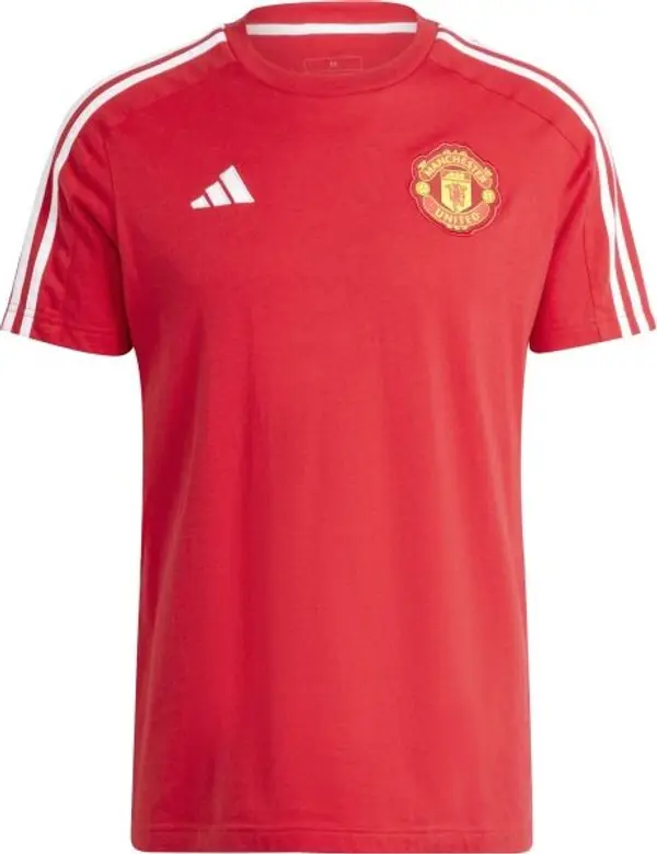 adidas adidas MANCHESTER UNITED FC DNA TEE Мъжка тениска, червено, размер XXXL