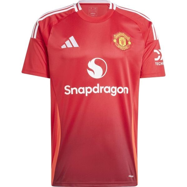 adidas adidas MANCHESTER UNITED FC HOME JERSEY Мъжка футболна фланелка, червено, размер