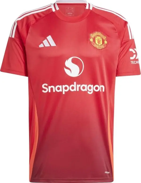 adidas adidas MANCHESTER UNITED FC HOME JERSEY Мъжка футболна фланелка, червено, размер