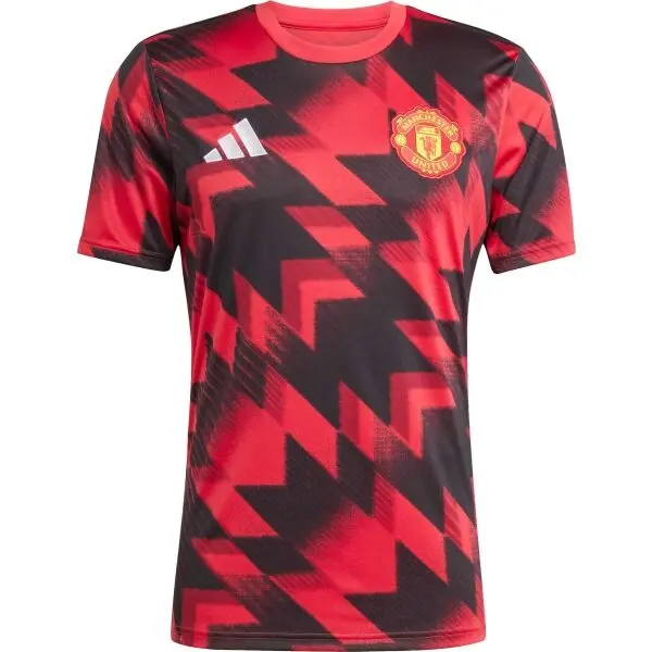 adidas adidas MANCHESTER UNITED FC PRESHI Мъжка спортна тениска, червено, размер XXL