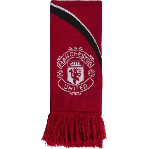 adidas adidas MANCHESTER UNITED FC SCARF Шалче за фенове, червено, размер
