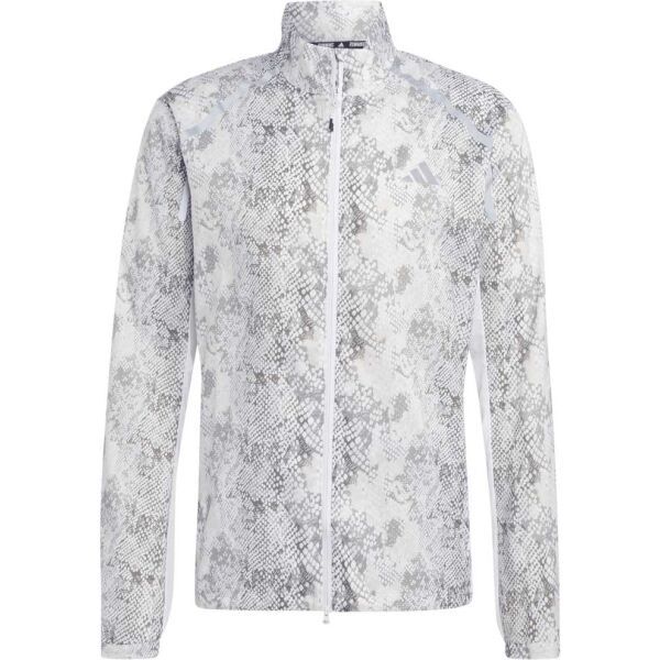 adidas adidas MARATHON JACKET Мъжко яке за бягане, бяло, размер