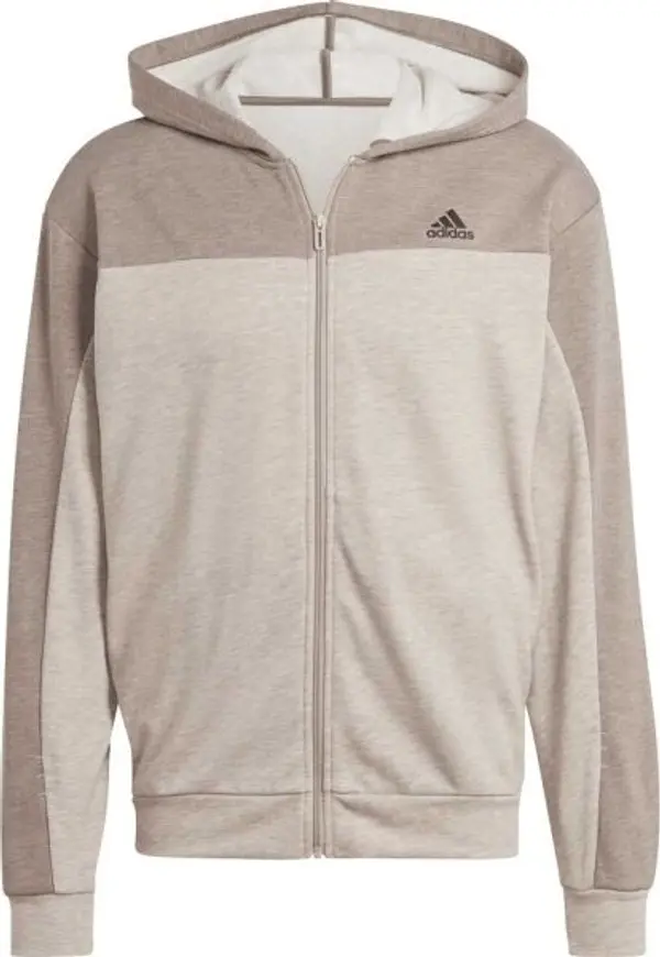 adidas adidas MEL FZ Мъжки суитшърт, бежово, размер
