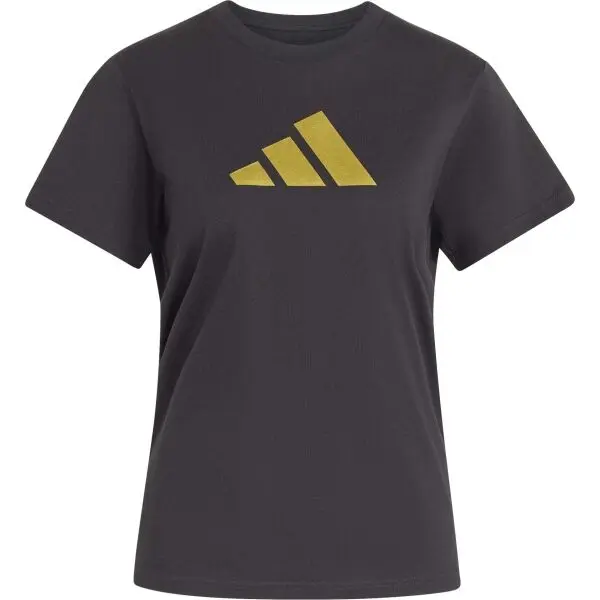 adidas adidas MET LOGO TEE Дамска тениска, черно, размер