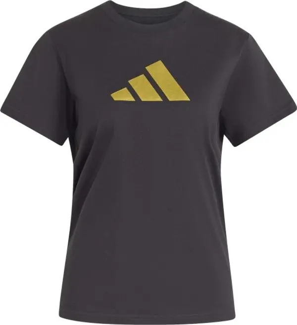 adidas adidas MET LOGO TEE Дамска тениска, черно, размер