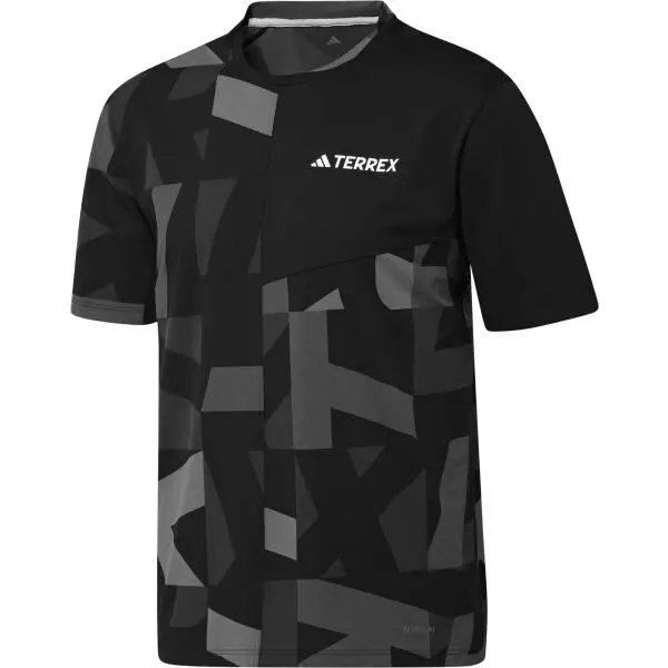 Adidas adidas MULTI TERREX AOP TEE Мъжка тениска, черно, размер