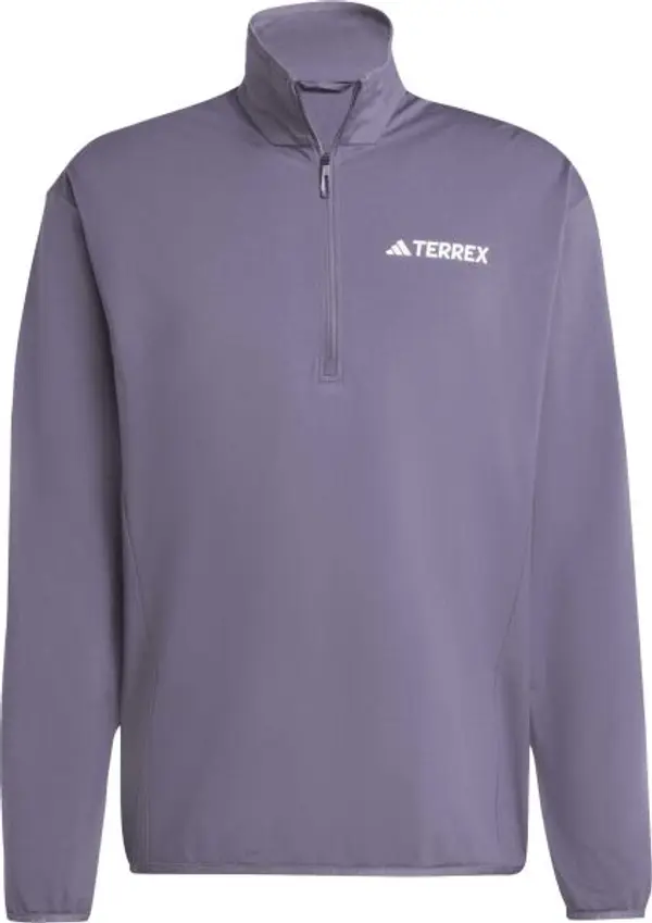 adidas adidas MULTI TERREX CILMAWARM HZ T FL M Мъжки спортен суитшърт, лилаво, размер