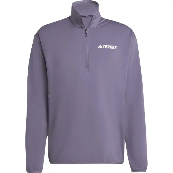 adidas adidas MULTI TERREX CILMAWARM HZ T FL M Мъжки спортен суитшърт, лилаво, размер