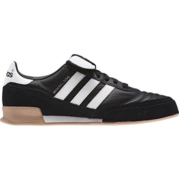 adidas adidas MUNDIAL GOAL LEATHER Мъжки обувки за спорт в зала, черно, размер 40 2/3