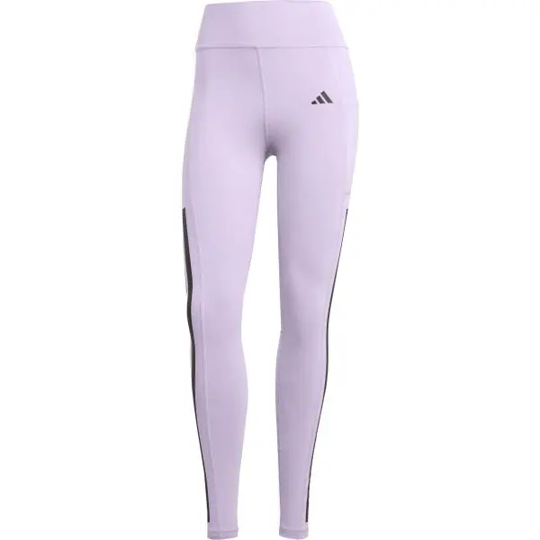 Adidas adidas OPTIME 3-STRIPES FULL-LENGTH 1/1 Дамски клин, лилаво, размер