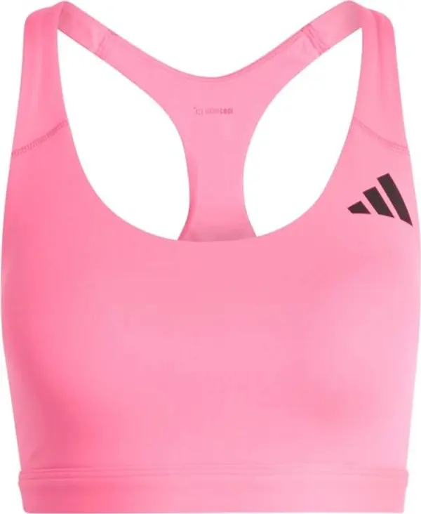 adidas adidas OPTIME ESSENTIALS MS BRA Дамски спортен сутиен, розово, размер