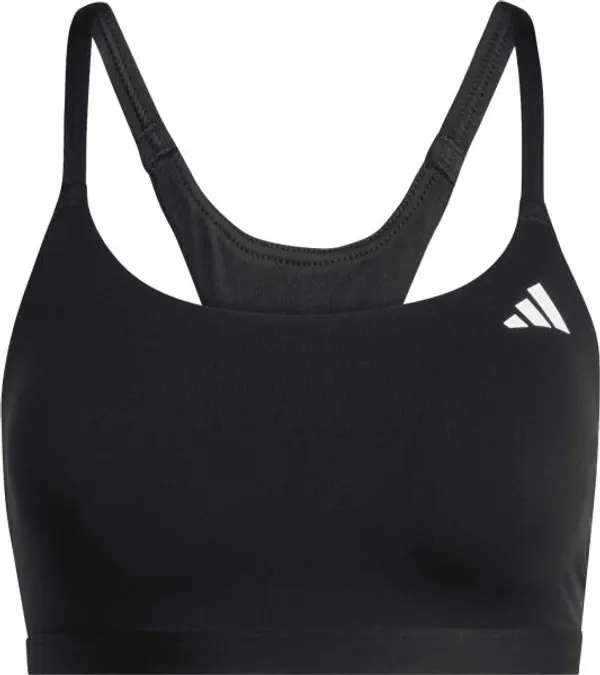 adidas adidas OPTIME ESSENTIALS WORKOUT LIGHT SUPPORT Дамски спортен сутиен, черно, размер