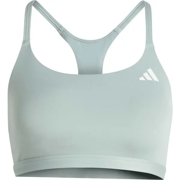 Adidas adidas OPTIME ESSENTIALS WORKOUT LIGHT SUPPORT Дамски спортен сутиен, светло-зелено, размер