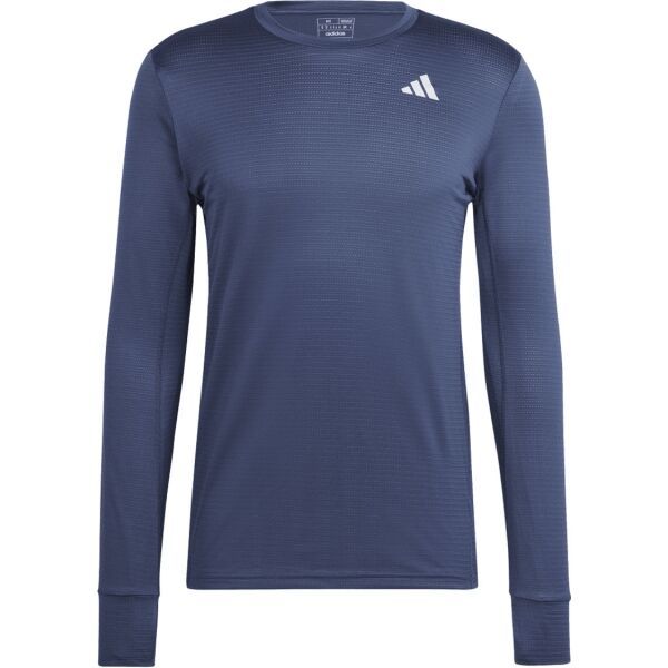 adidas adidas OTR LONGSLEEVE Мъжка тениска за бягане, тъмносин, размер
