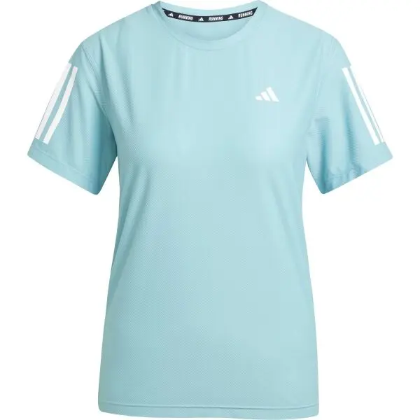 adidas adidas OWN THE RUN B TEE Дамска тениска, светло-зелено, размер