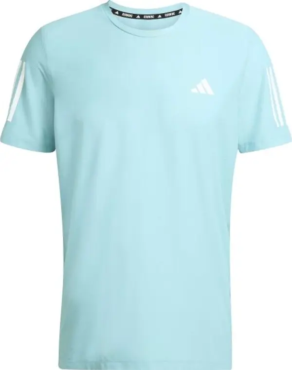 adidas adidas OWN THE RUN B TEE Мъжка спортна тениска, тюркоазено, размер
