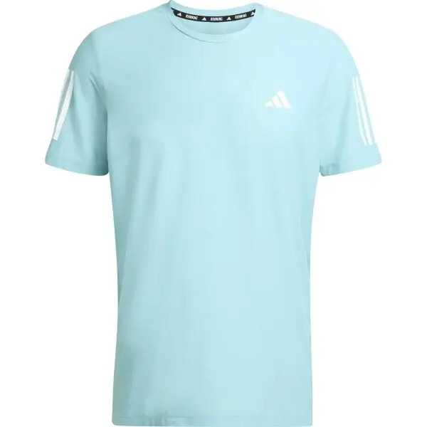 Adidas adidas OWN THE RUN B TEE Мъжка спортна тениска, тюркоазено, размер XXL