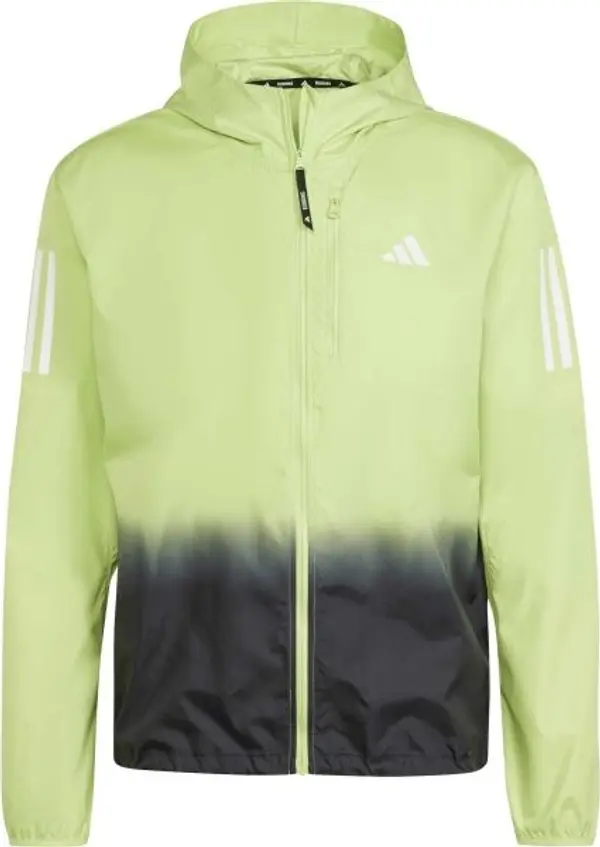 adidas adidas OWN THE RUN COLORBLOCK Мъжко яке за бягане, светло-зелено, размер