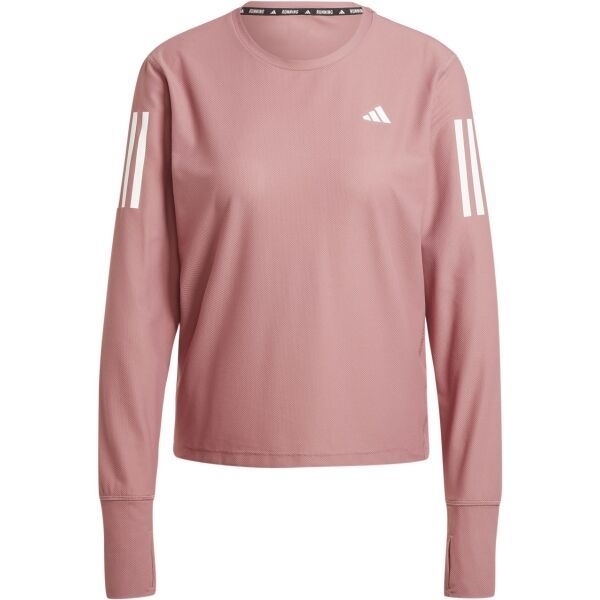 adidas adidas OWN THE RUN LONG SLEEVE Дамска тениска, розово, размер