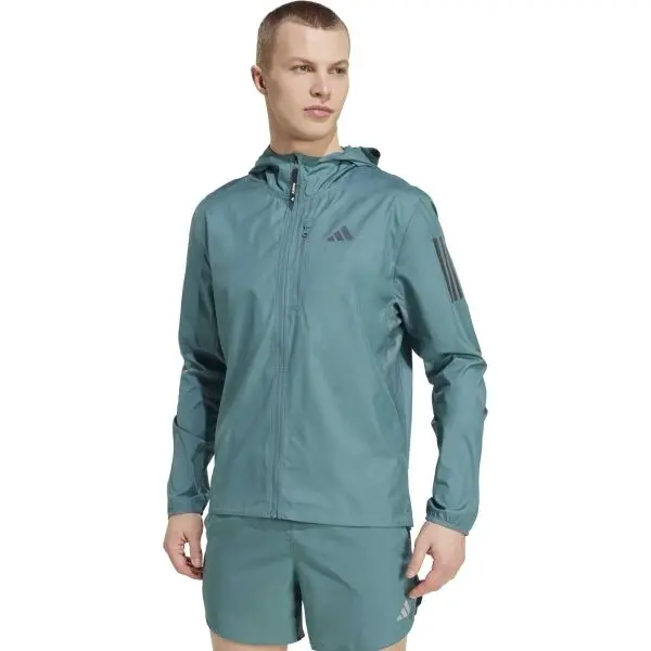 Adidas adidas OWN THE RUN Мъжко яке за бягане, тюркоазено, размер