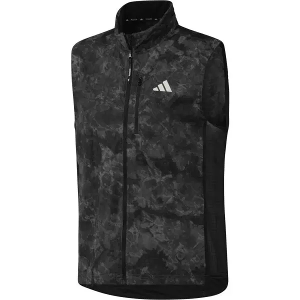 adidas adidas OWN THE RUN SD VEST M Мъжко елече за бягане, тъмносиво, размер XXL