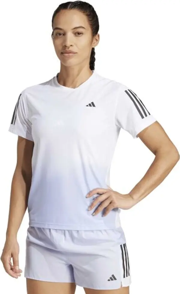 adidas adidas OWN THE RUN T-SHIRT Дамска тениска за бягане, бяло, размер