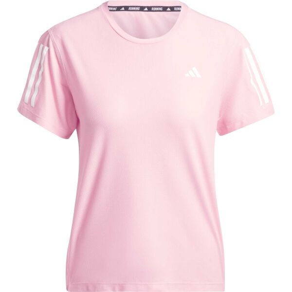 adidas adidas OWN THE RUN T-SHIRT Дамска тениска за бягане, розово, размер