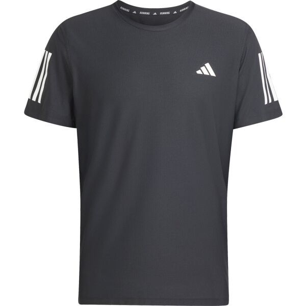 adidas adidas OWN THE RUN TEE Мъжка тениска за бягане, черно, размер