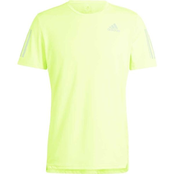 adidas adidas OWN THE RUN TEE Мъжка тениска за бягане, светлоотразителен неон, размер