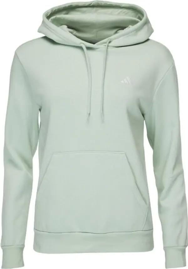 adidas adidas PERFOMANCE FLEECE HOODIE Дамски суитшърт, светло-зелено, размер