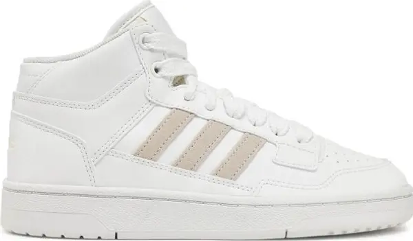 adidas adidas RAPID COURT MID J Детски кецове до глезена, бяло, размер 40