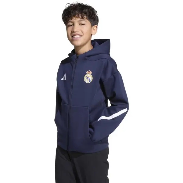adidas adidas REAL MADRID ANTHEM JACKET Y Детско яке, тъмносин, размер