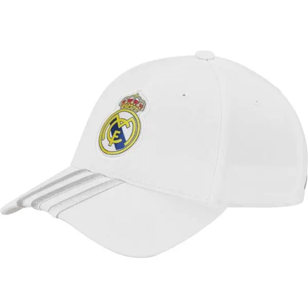 adidas adidas REAL MADRID FC CAP Универсална шапка с козирка, бяло, размер