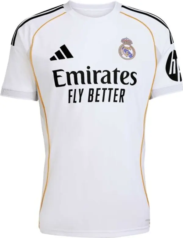 adidas adidas REAL MADRID FC HOME JERSEY Мъжка футболна фланелка, бяло, размер