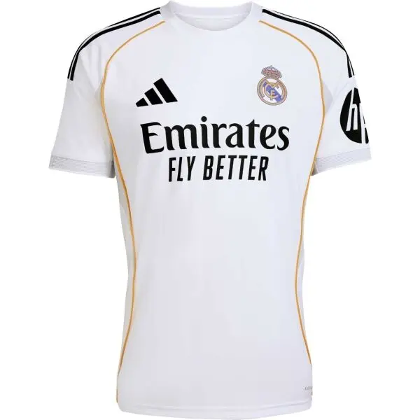 adidas adidas REAL MADRID FC HOME JERSEY Мъжка футболна фланелка, бяло, размер XXXL