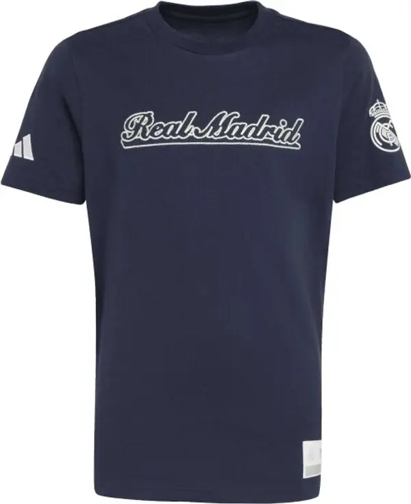 adidas adidas REAL MADRID FC US TEE Y Детска тениска, тъмносин, размер