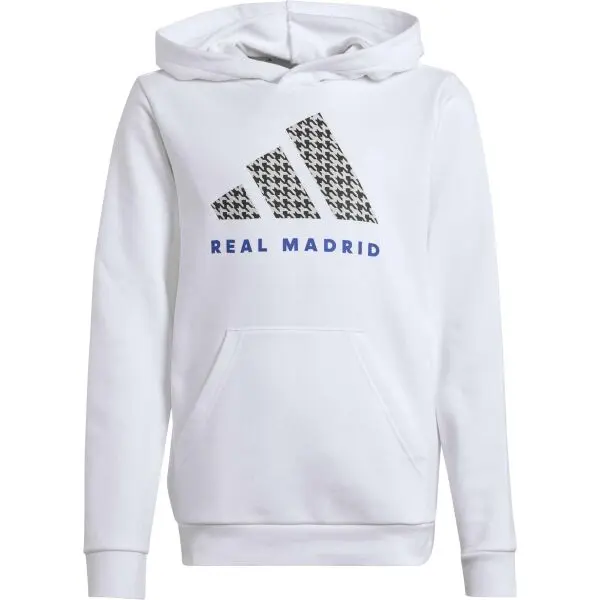 adidas adidas REAL MADRID KIDS HD Детски суитшърт, бяло, размер