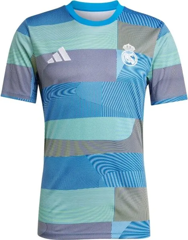 adidas adidas REAL MADRID PRESHI Мъжка спортна тениска, синьо, размер XXL