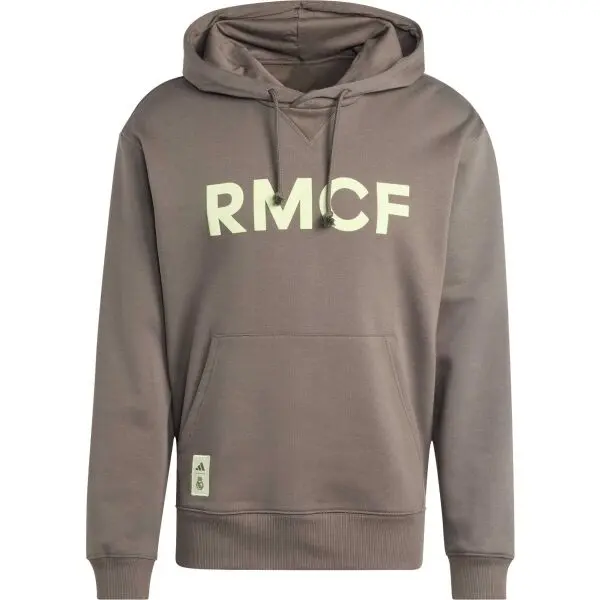 adidas adidas REAL MADRID SEASONAL HD Мъжки суитшърт, сиво, размер