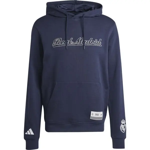 adidas adidas REAL MADRID US HD Мъжки суитшърт, тъмносин, размер