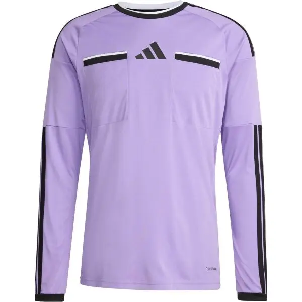 Adidas adidas REFEREE 26 JERSEY SL Мъжка съдийска тениска, лилаво, размер